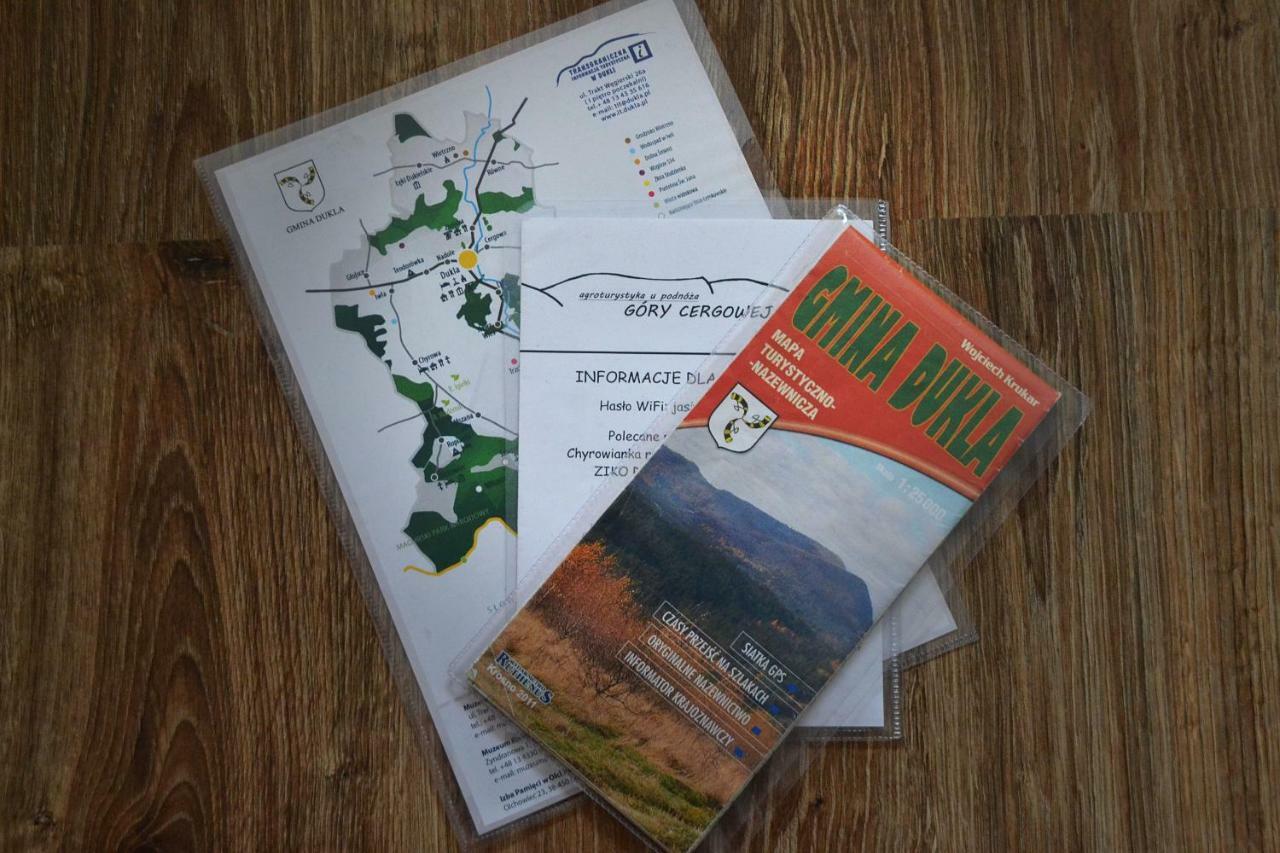Agroturystyka U Podnoza Gory Cergowej Dukla Exteriör bild